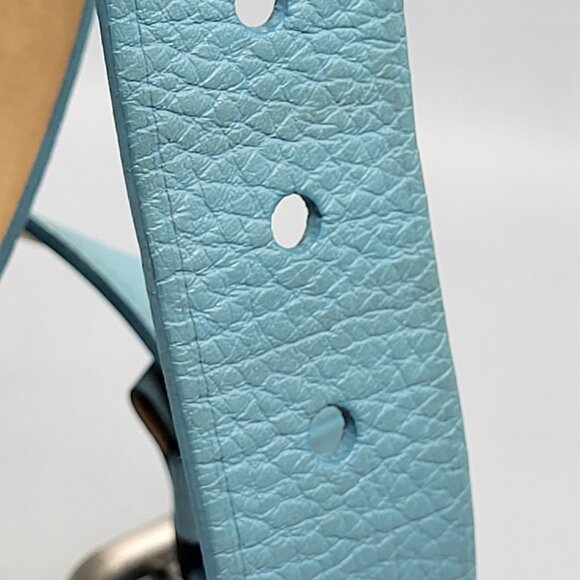 Miu Miu Blue Leather Belt main image 5